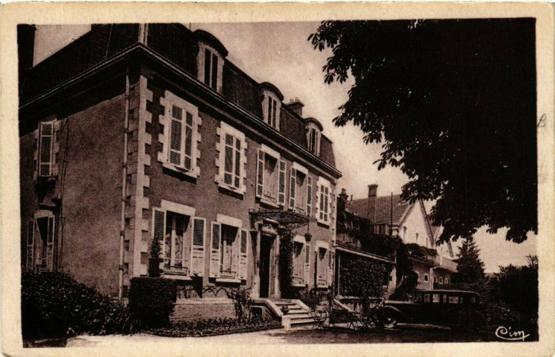 Carte postale ancienne Pontanevaux - Maison Thorin