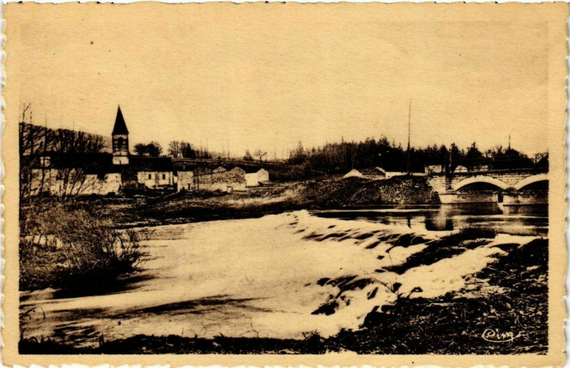 Carte postale ancienne Le Maconnais Illustre - Chuts de la Grosne a Clermain