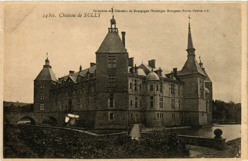 Carte postale ancienne Chateau de Sully à Château