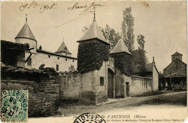Carte postale ancienne Chacateile Varennes