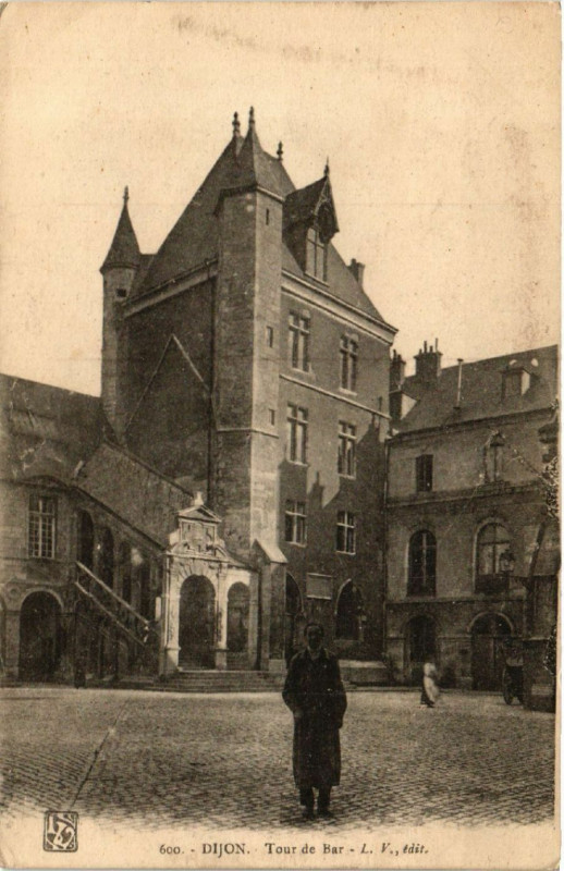 Carte postale ancienne Dijon - Tour de Bar à Dijon