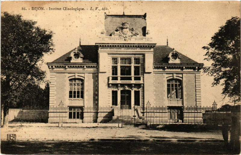 Carte postale ancienne Dijon - Institut Oenologique à Dijon