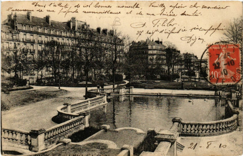 Carte postale ancienne Dijon - Scene - Grand Hotel à Dijon
