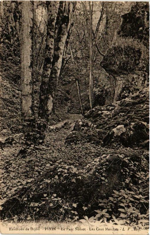 Carte postale ancienne Env. de Dijon Fixin Le Parc Noisot à Dijon