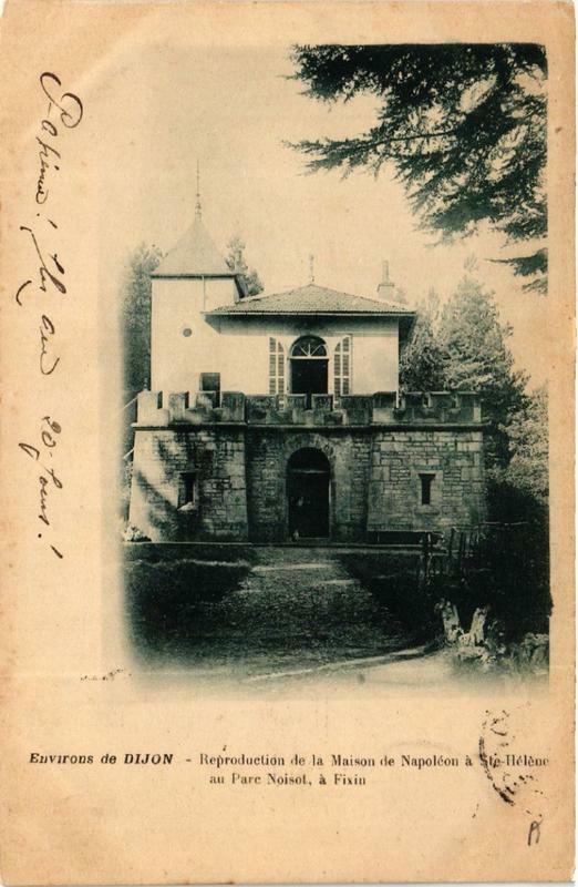 Carte postale ancienne Env. de Dijon Reproduction de la Maison de Napoleon à Dijon