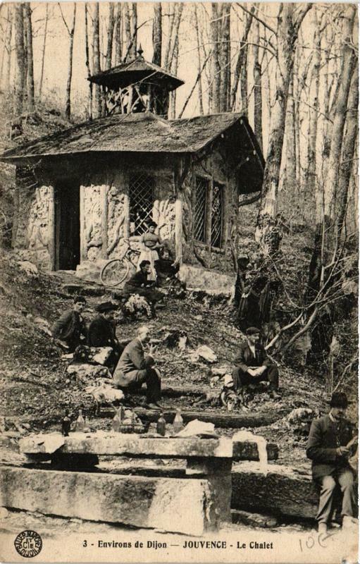 Carte postale ancienne Env. de Dijon Jouvence Le Chalet à Dijon