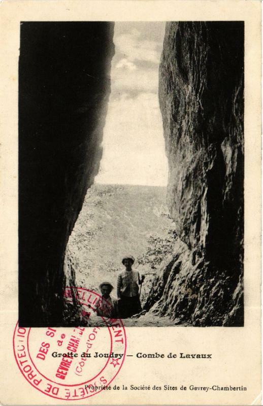 Carte postale ancienne Grotte du Joudry Combe de Lavaux