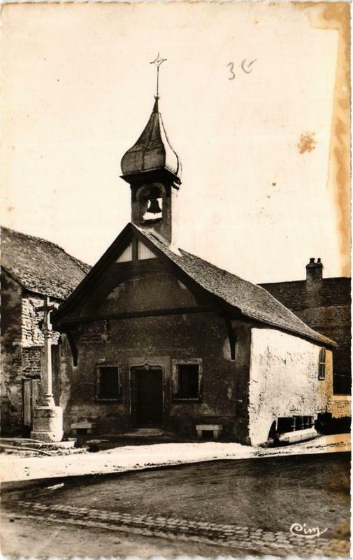 Carte postale ancienne Nolay Chapelle Saint-Pierre à Nolay