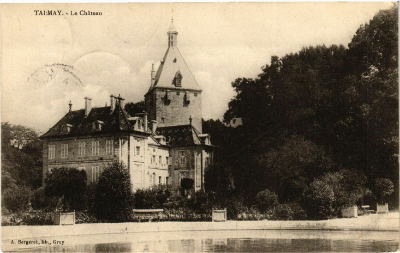 Carte postale ancienne Talmay - Le Chateau à Talmay