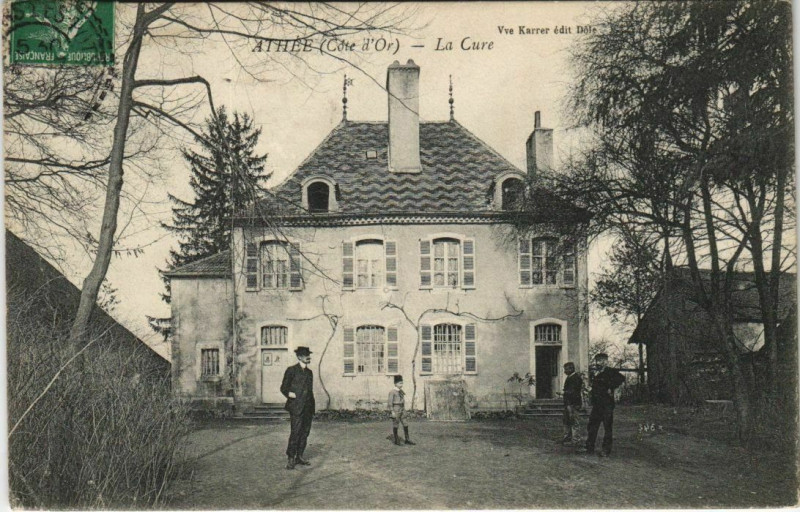 Carte postale ancienne Athee - La Cure à Athée
