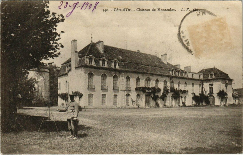 Carte postale ancienne Chateau de Montculot -