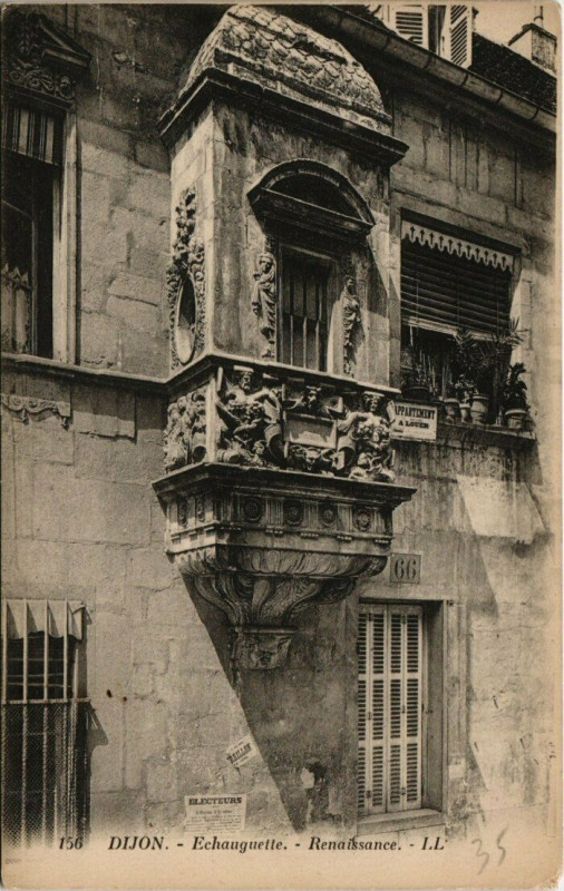 Carte postale ancienne Dijon Echauguette à Dijon