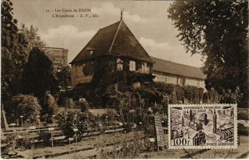 Carte postale ancienne Les Coins de Dijon Arquebuse à Dijon