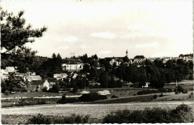 Carte postale ancienne Molsemes - Panorama