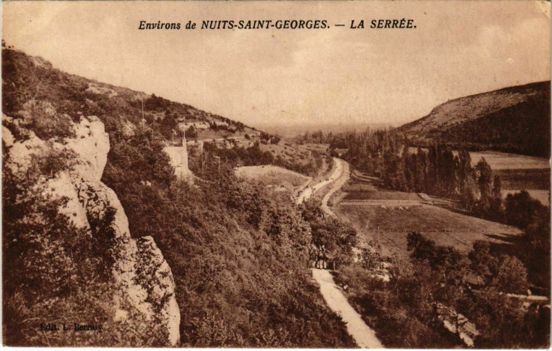 Carte postale ancienne Environs de Nuits-Saint-Georges - La Serree à Nuits-Saint-Georges
