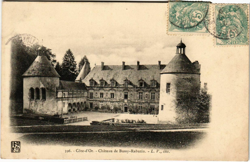 Carte postale ancienne Cote-d'Or - Chateau de Bussy-Rabutin