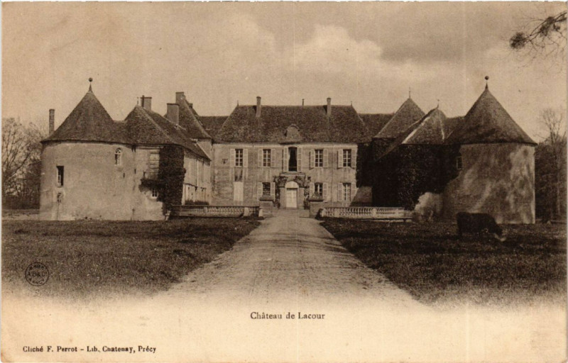Carte postale ancienne Chateau de Lacour