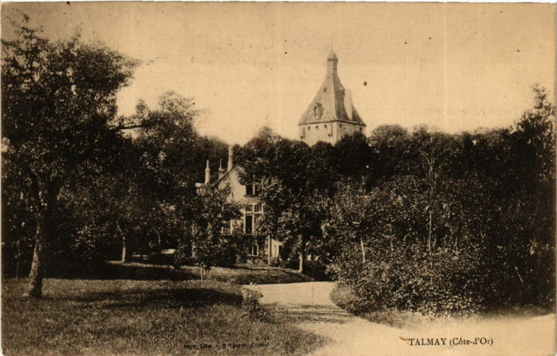 Carte postale ancienne Talmay (Cote -d'Or) à Talmay