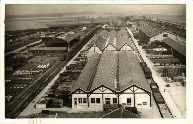 Carte postale ancienne Saulon - Le parc des affenoriissiment