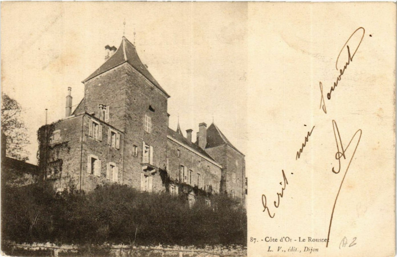 Carte postale ancienne Cote-d'Or - Le Rousset