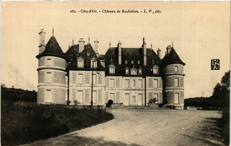 Carte postale ancienne Cote- d'Or - Chateau de Rochefort