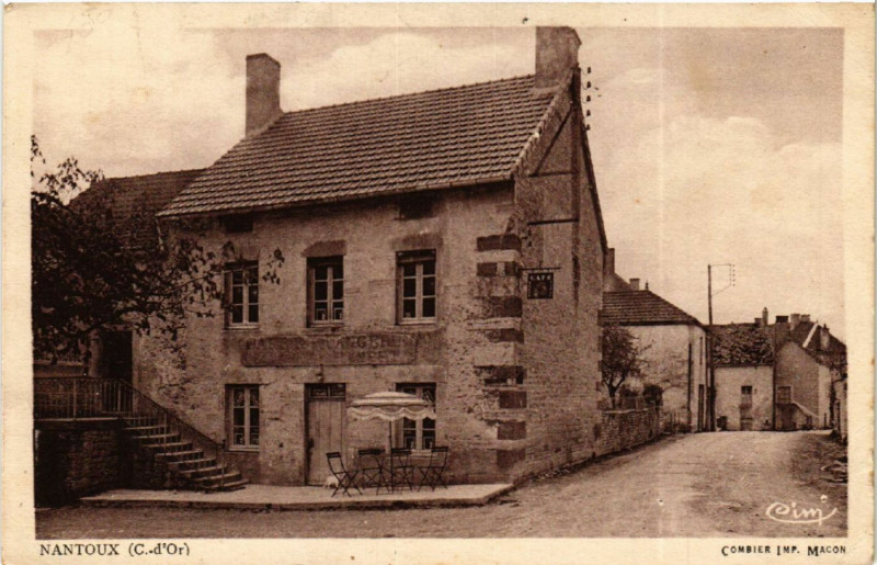Carte postale ancienne Nantoux (C.-d'Or) à Nantoux
