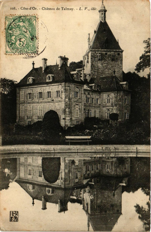 Carte postale ancienne Cote-d'Or - Chateau de Talmay à Talmay