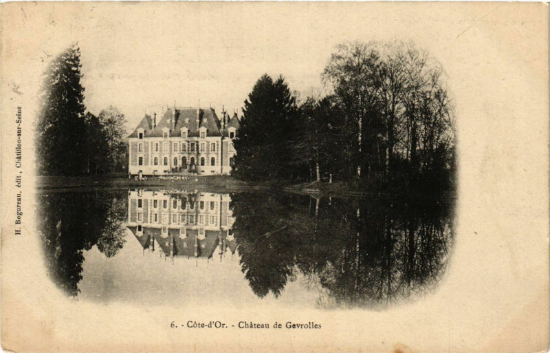Carte postale ancienne Cote-d'Or - Chateau de Gevroiles