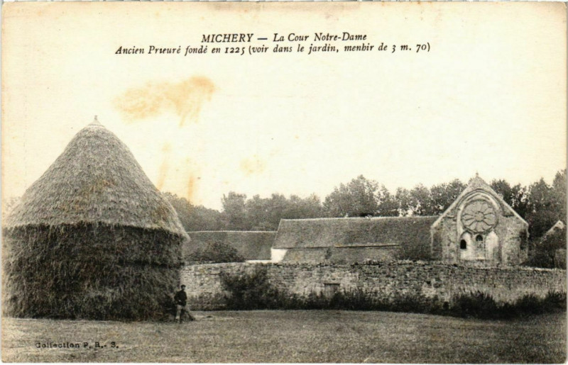 Carte postale ancienne Michery - La Coup N.-D. à Michery