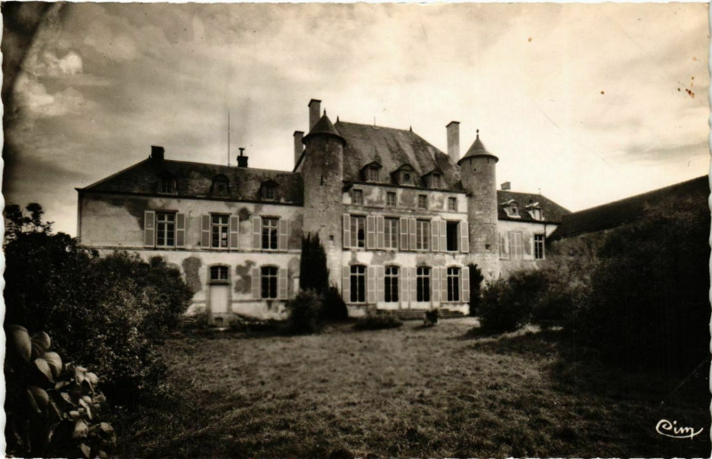 Carte postale ancienne Bierry-les-Belles-Fontaines - Le Chateau d'Anstrude France à Bierry-les-Belles-Fontaines