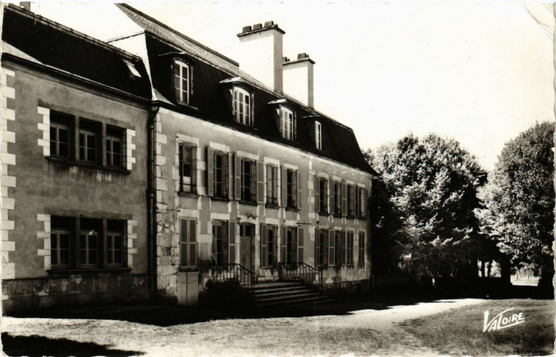 Carte postale ancienne La Vallée de l'Yonne - Dannemoine - Le chateau à Dannemoine