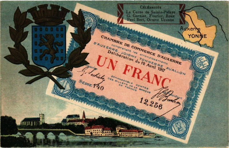 Carte postale ancienne Celebrites - La Curse de Sainte-Palaye