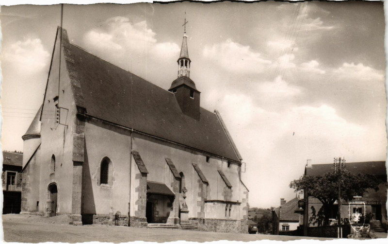 Carte postale ancienne Moux L'Eglise Nievre