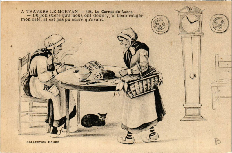 Carte postale ancienne A Travers le Morvan - Le Carnet de Sucre