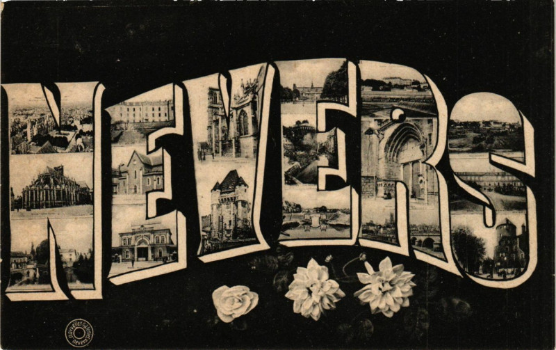 Carte postale ancienne Nevers à Nevers