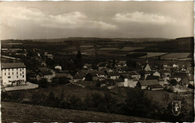 Carte postale ancienne Moux-Vue générale