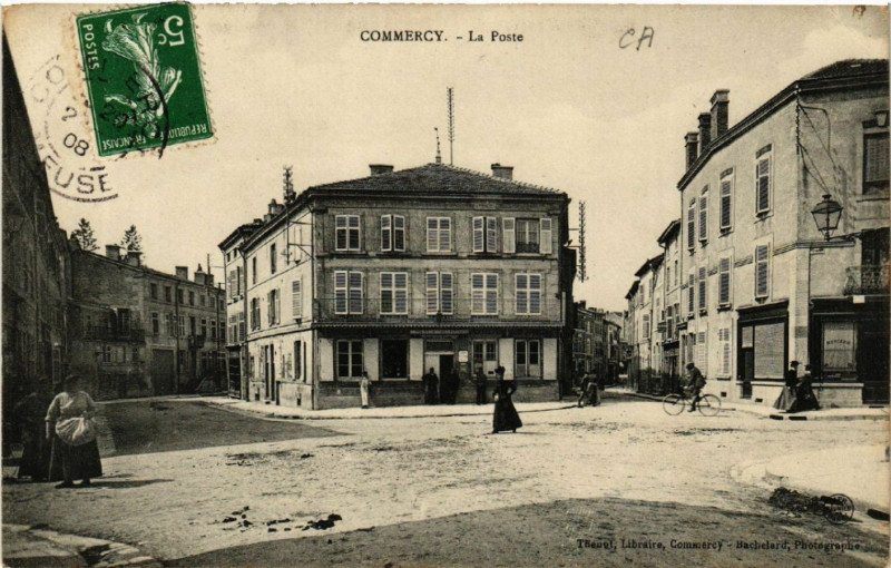 Carte postale ancienne Commercy - La Poste à Commercy