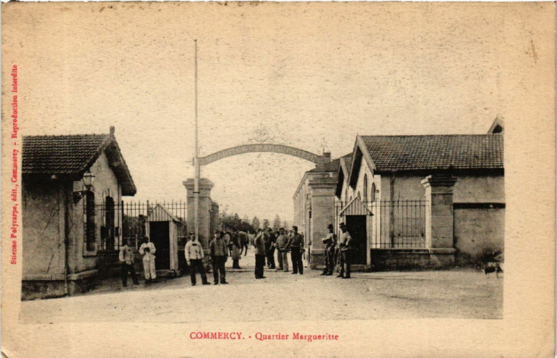 Carte postale ancienne Commercy - Quartier Margueritte à Commercy