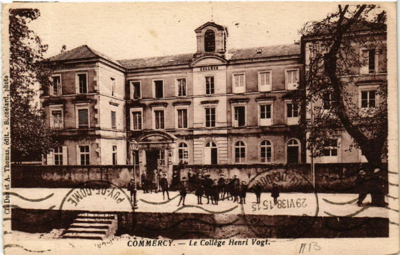 Carte postale ancienne Commercy - Le College Henri Vogt à Commercy