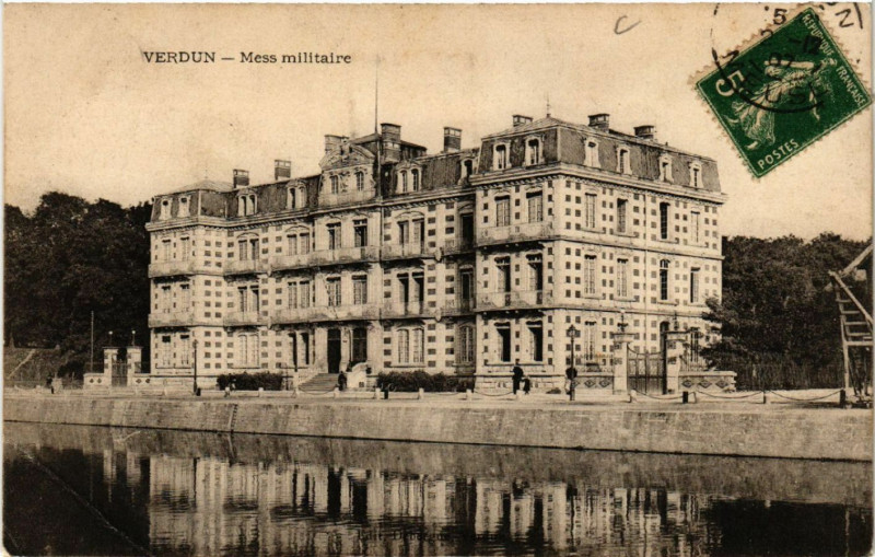 Carte postale ancienne Verdun - Mess Militaire à Verdun