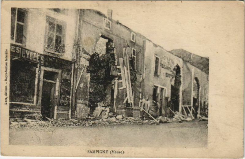 Carte postale ancienne Sampigny à Sampigny