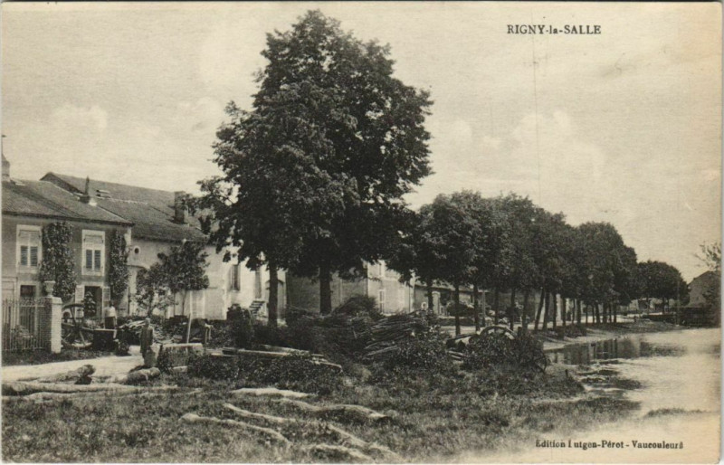 Carte postale ancienne Rigny la Salle à Rigny-la-Salle