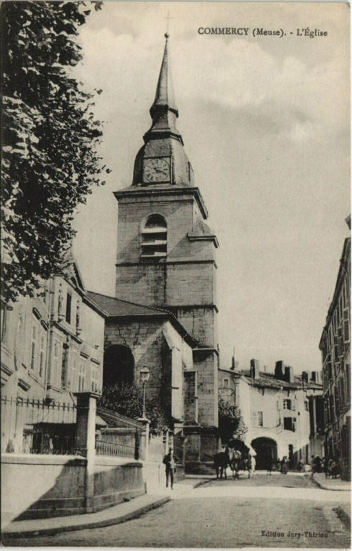 Carte postale ancienne Commercy L'Eglise à Commercy