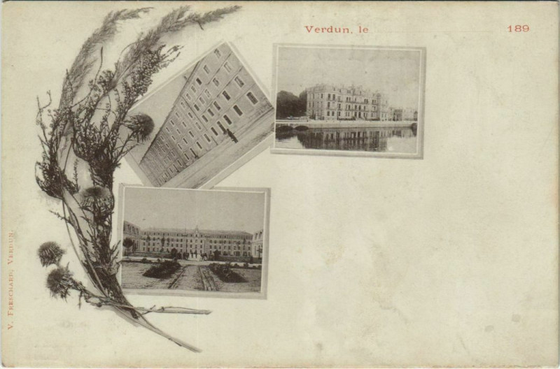 Carte postale ancienne Verdun à Verdun