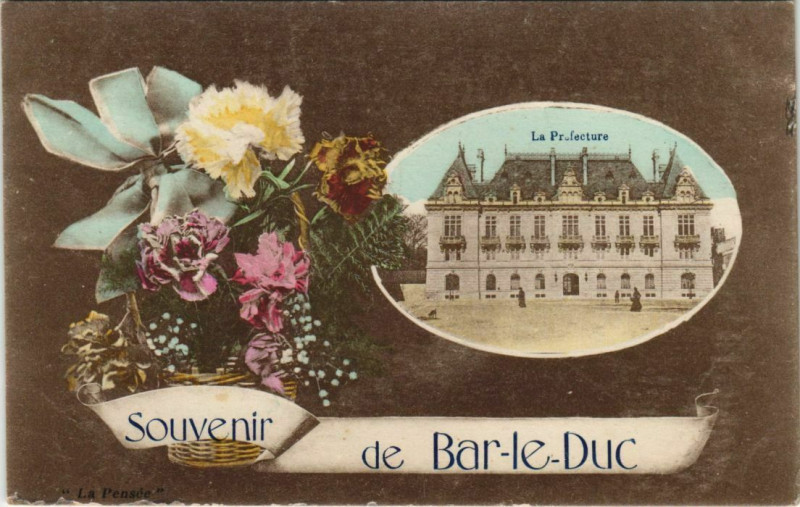 Carte postale ancienne Souvenir de Bar-le-Duc à Bar-le-Duc