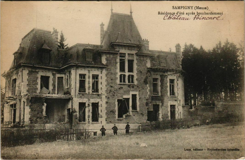 Carte postale ancienne Sampigny - Residence d'ete à Sampigny