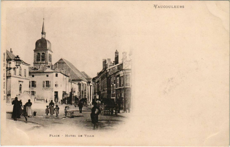 Carte postale ancienne Vaucouleurs - Hotel de ville à Vaucouleurs
