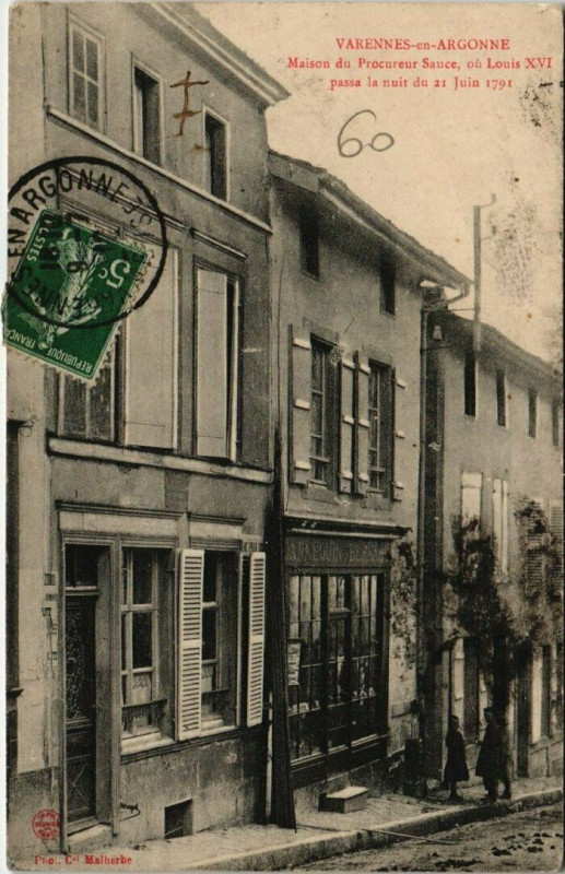 Carte postale ancienne Varennes en Argonne à Varennes-en-Argonne