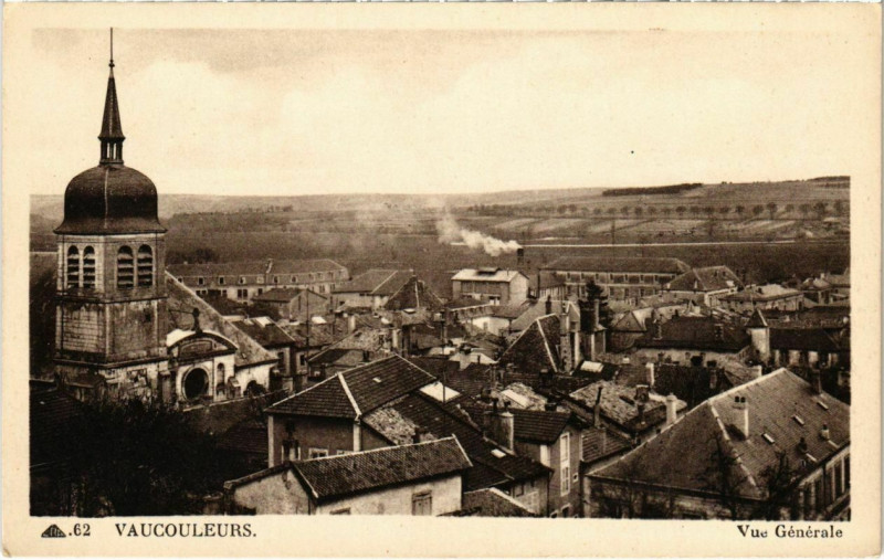 Carte postale ancienne Vaucouleurs - Vue Generale à Vaucouleurs