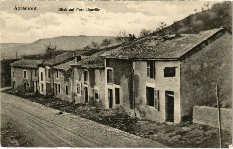 Carte postale ancienne Apremont - Blick auf Fort Liouville